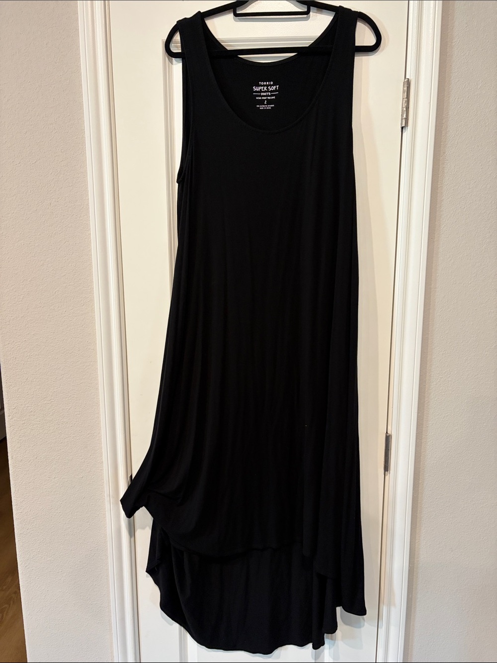 torrid Black High-Low Sleeveless Tank Dress